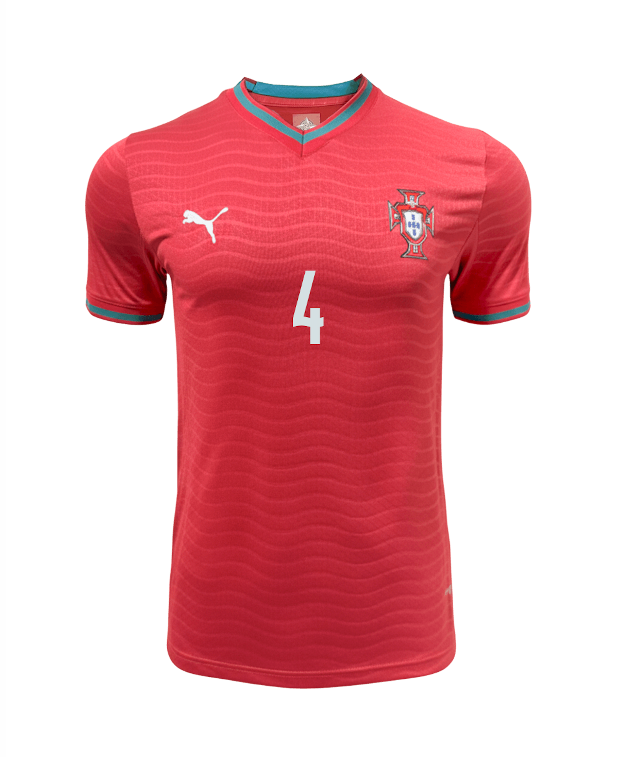 RÚBEN DIAS #4 Portugal Authentic Soccer Jersey Home Shirt World Cup 2026 - sinoshirt