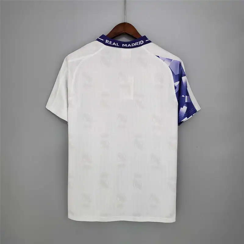 Real Madrid Retro Jersey Third Away Custom Soccer Shirt 1996-97 - sinoshirt
