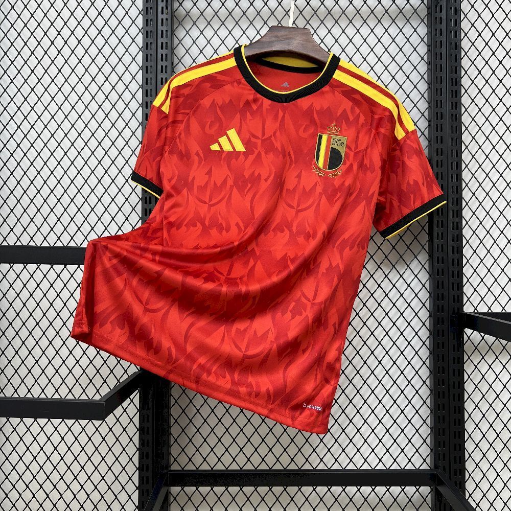 Belgium Soccer Jersey Home Custom Shirt World Cup 2026 - sinoshirt