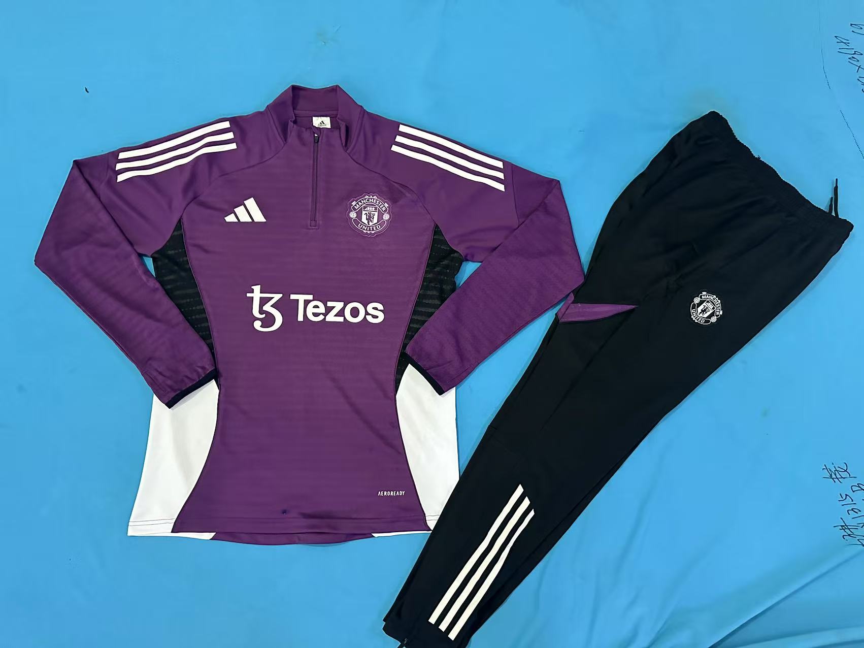 Manchester United Authentic Training Kit (Sweatshirt+Pants) 2025/26 - Player Version - sinoshirt