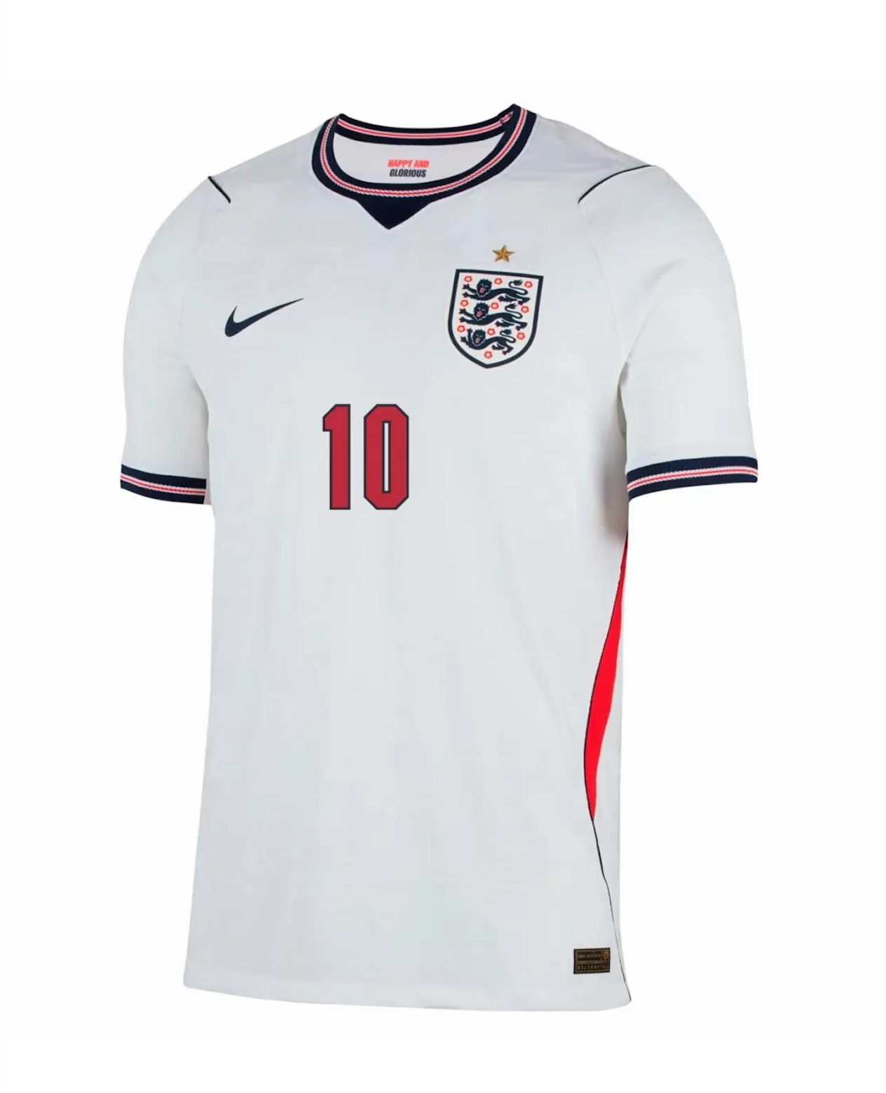 BELLINGHAM #10 England Authentic Soccer Jersey Home Shirt World Cup 2026 - sinoshirt