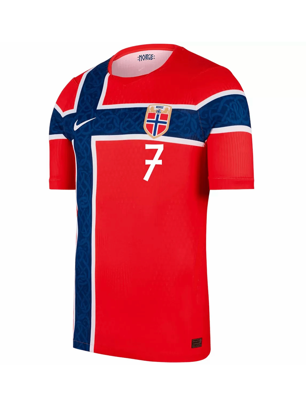 S?RLOTH #7 Norway Authentic Football Jersey Home Shirt World Cup 2026 - sinoshirt