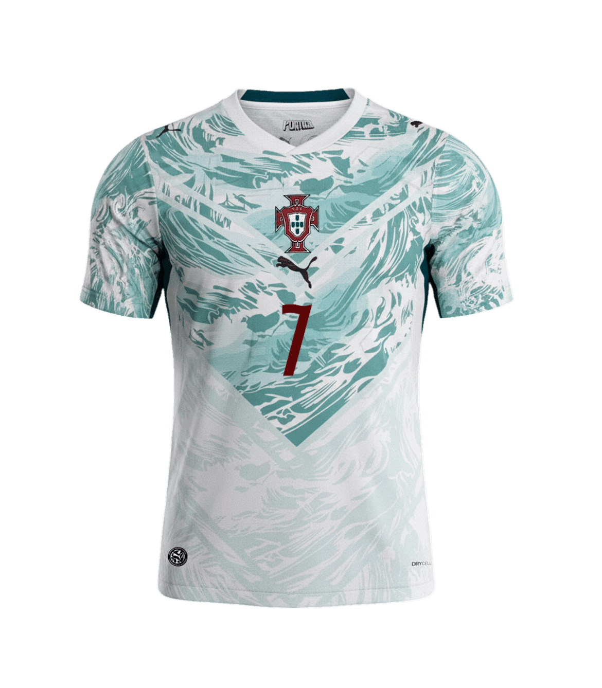Ronaldo #7 Portugal Soccer Jersey Away Custom Shirt World Cup 2026 - sinoshirt