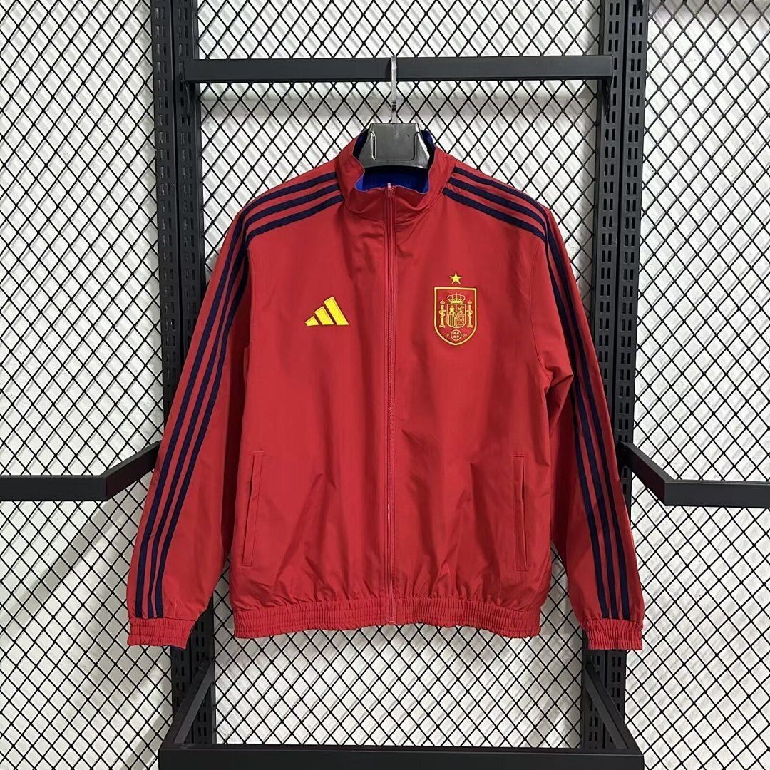 Spain Windbreaker jacket Red 2026 World Cup - sinoshirt