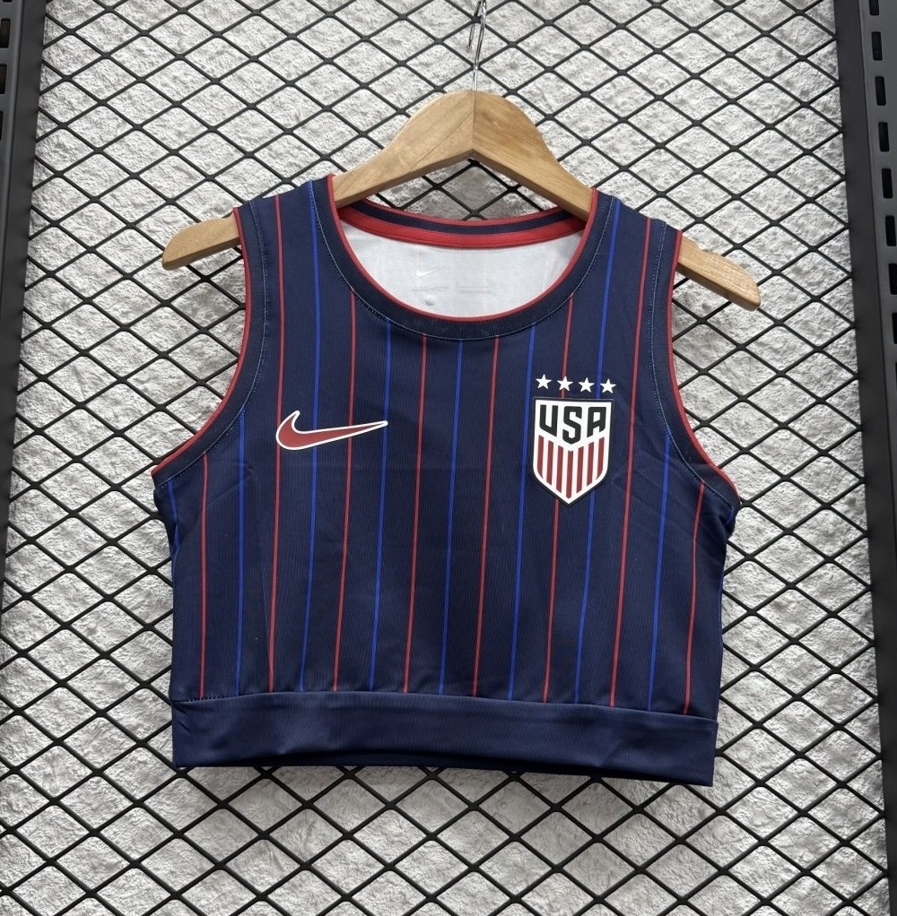 USA Soccer Jersey Away Women's Vest 2025 - sinoshirt