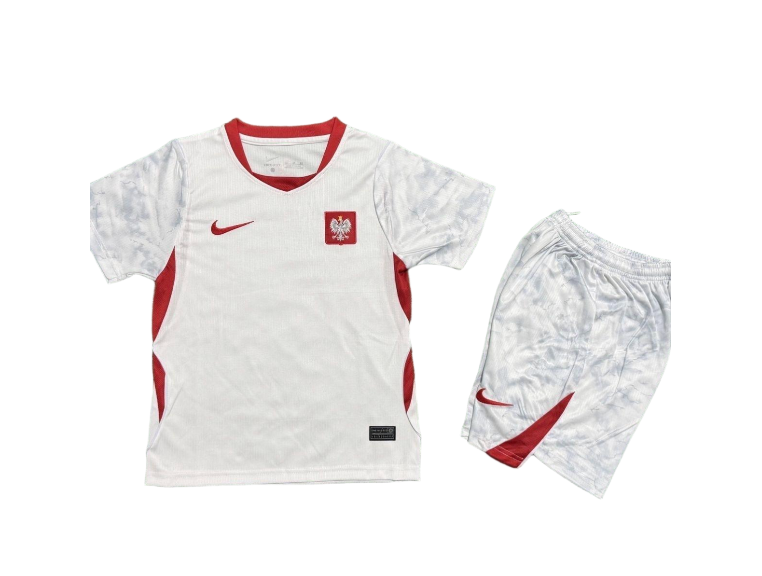 Poland Soccer Jersey Home Kids Kit Jersey+Shorts World Cup 2026 - sinoshirt
