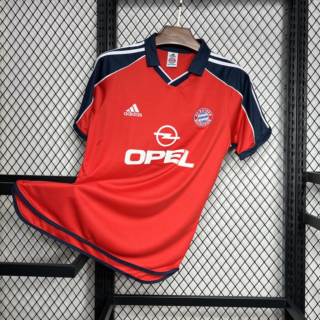 Bayern Munich Retro Jersey Home Soccer Shirt 1999-2001 - sinoshirt