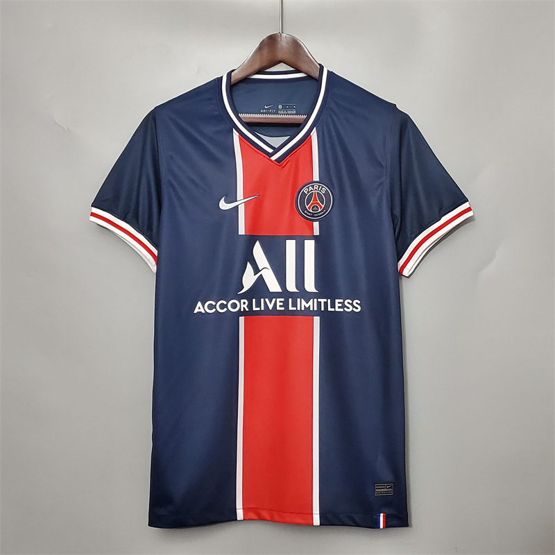 PSG Retro Jersey Home Soccer Shirt 2020/21 - sinoshirt