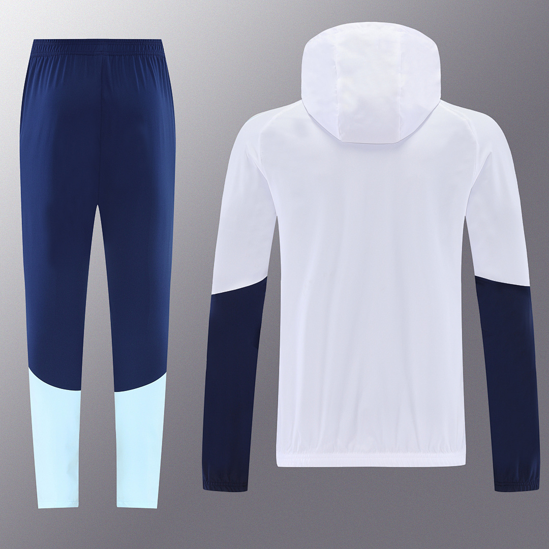 Argentina Windbreaker Jacket With Pants White World Cup 2026 - sinoshirt
