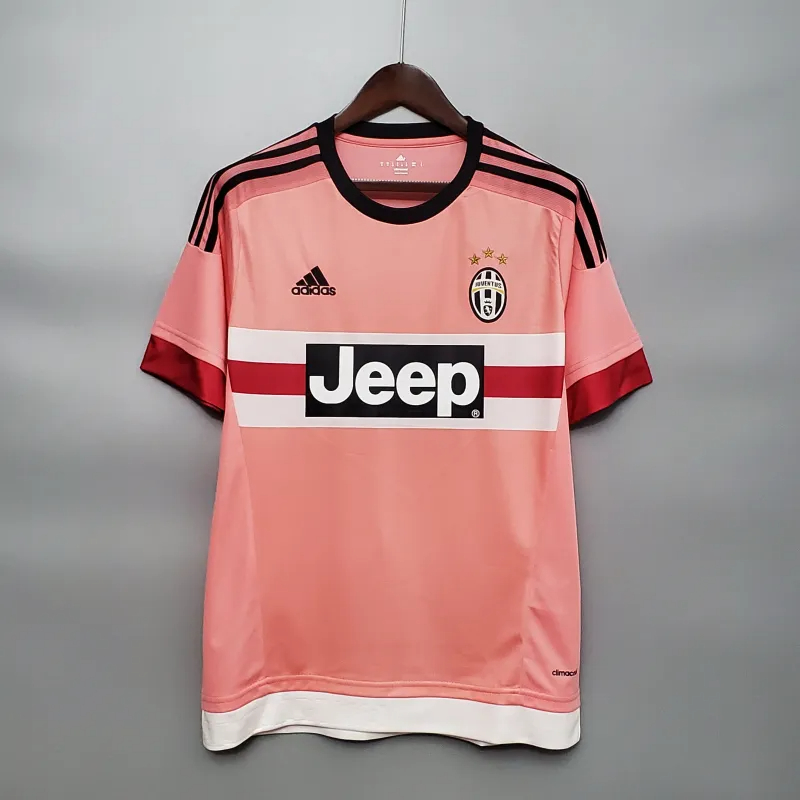 Juventus Retro Soccer Jersey Away Custom Shirt 2015-16 - sinoshirt