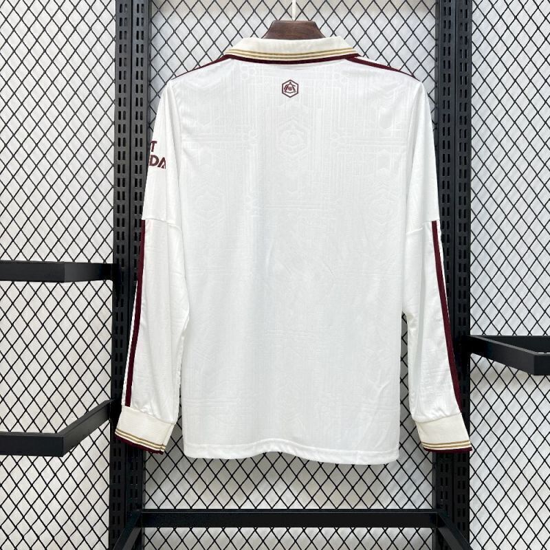 Arsenal Soccer Jersey Third Away Long Sleeve Custom Shirt 2025/26 - sinoshirt