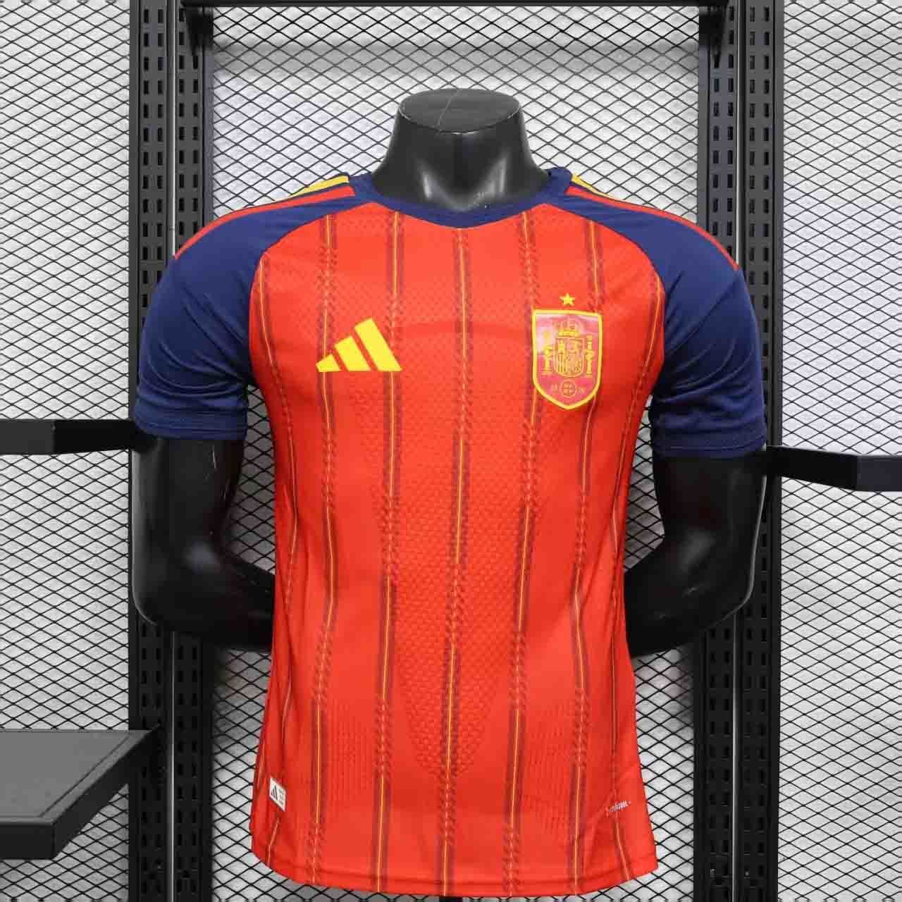 Spain Authentic Soccer Jersey Home Shirt World Cup 2026 - sinoshirt