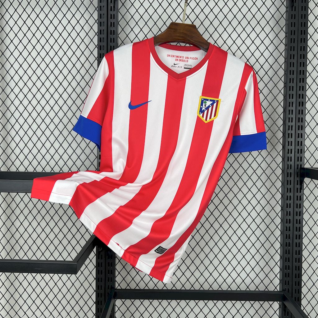 Atletico Madrid Retro Soccer Jersey Home Shirt 2012/13 - sinoshirt
