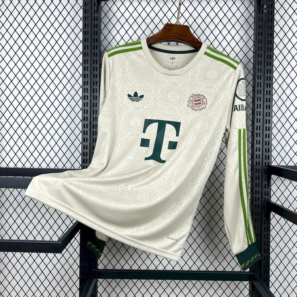 Bayern Munich Soccer Jersey Oktoberfest Special Edition Long Sleeve Shirt 2025/26 - sinoshirt