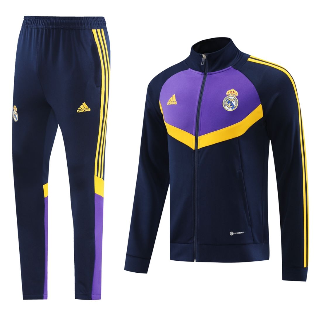 Real Madrid Training Kit (Jacket+Pants) Navy 2024/25 - sinoshirt