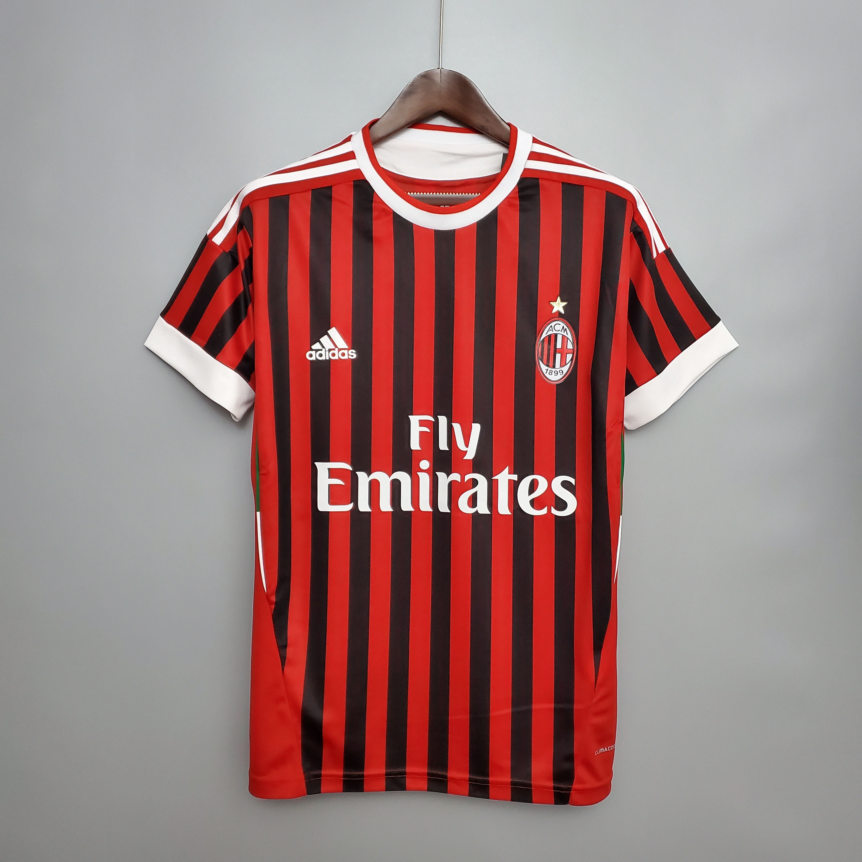 AC Milan Retro Soccer Jersey Home Custom Shirt 2011/12 - sinoshirt