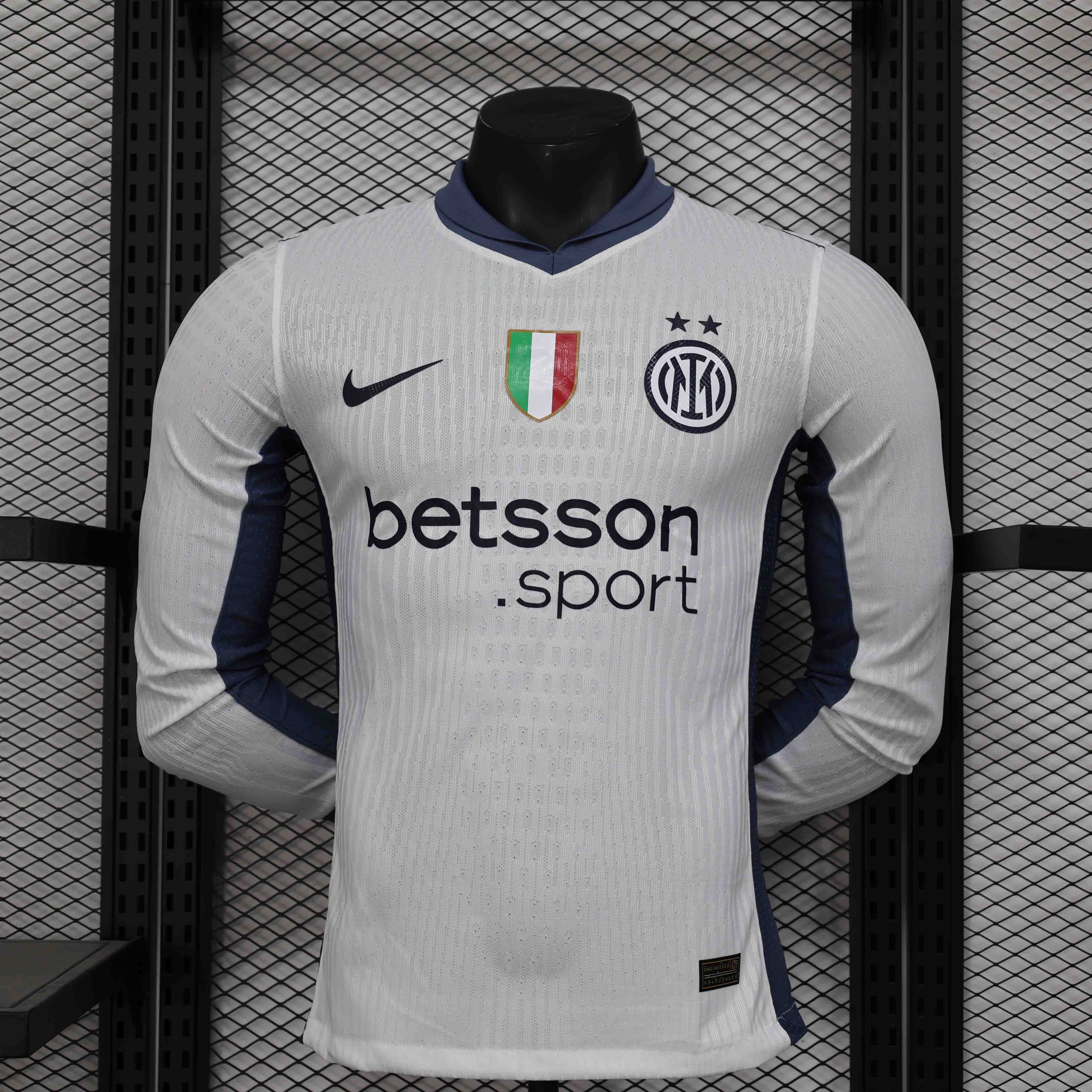 Authentic Soccer Jersey Inter Milan Away Shirt Long Sleeve 2024/25 - sinoshirt