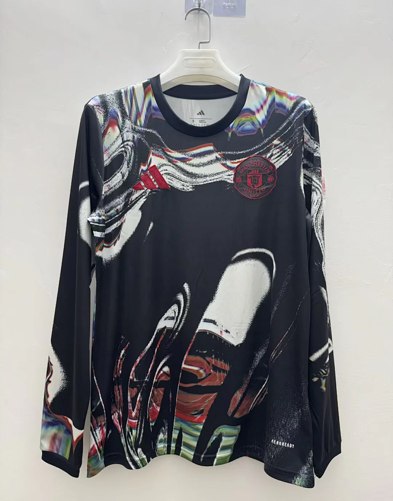 Manchester United Football Jersey Special Edition Long Sleeve Custom Shirt 2025/26 - sinoshirt