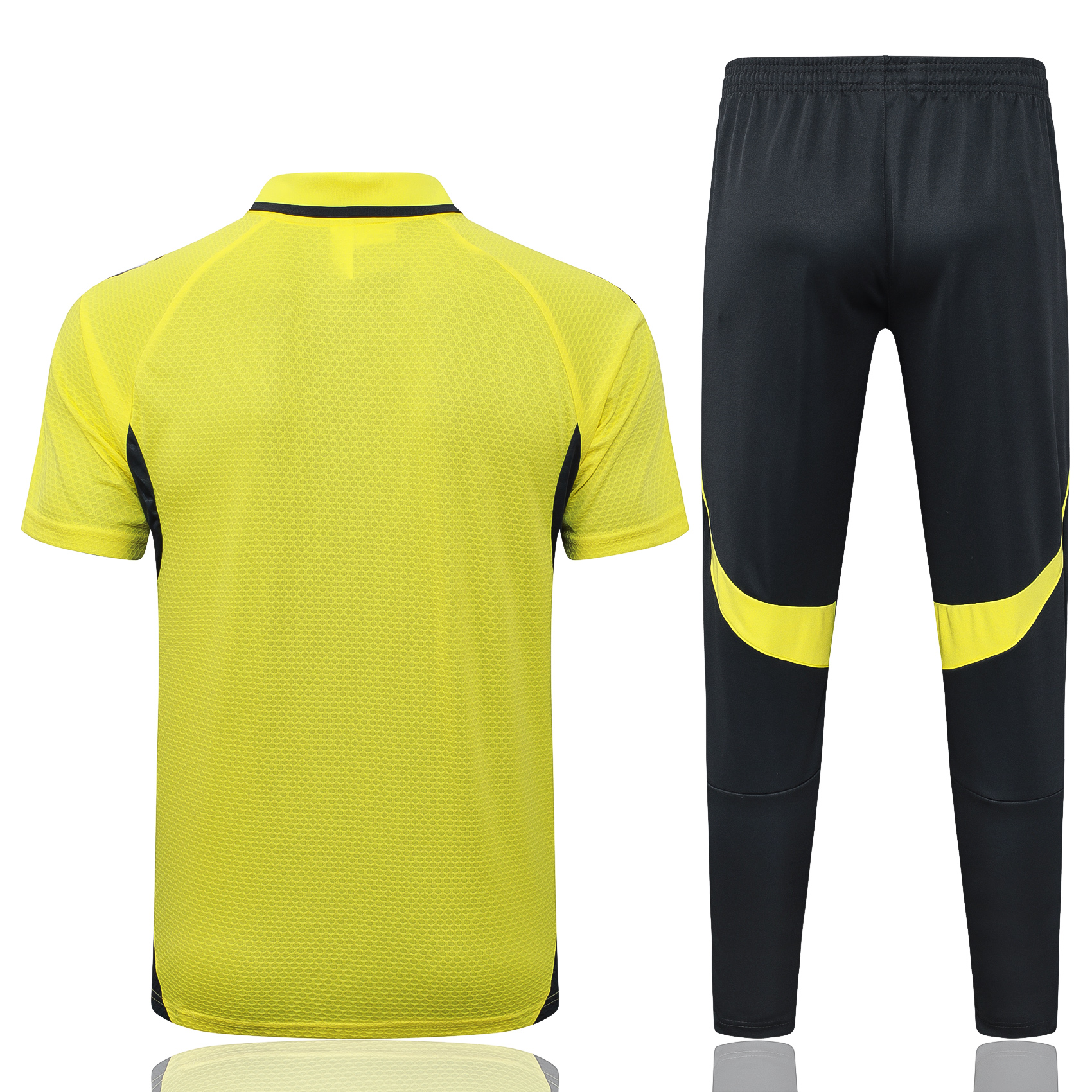 Real Madrid Training Kit (Polo+Pants) Yellow 2025/26 - sinoshirt