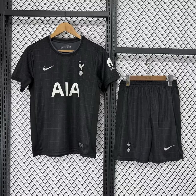Tottenham Hotspur Football Jersey Away Kids Kit Jersey+Shorts 2025/26 - sinoshirt