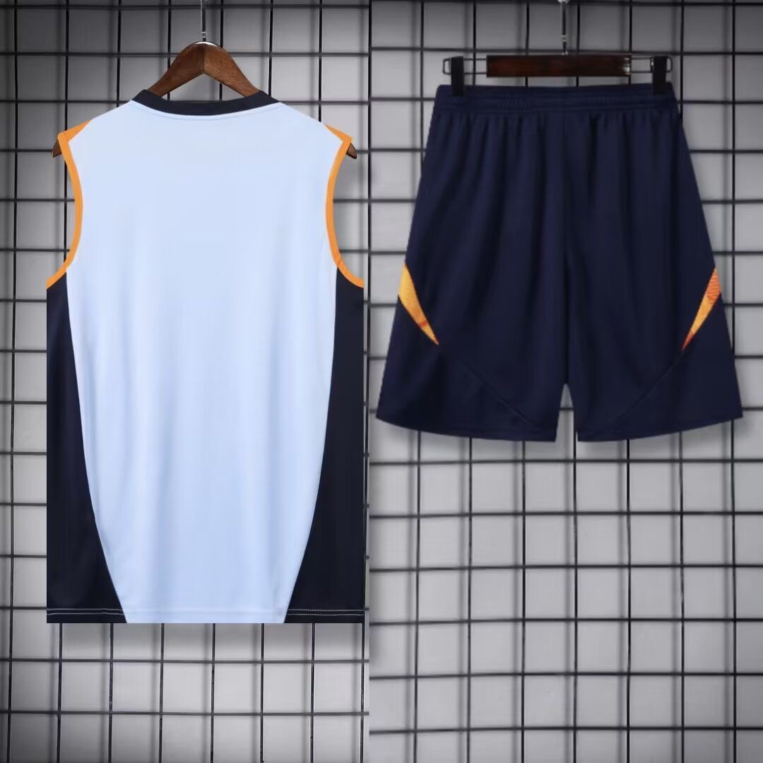 Real Madrid Sleeveless Training Kit 2024/25 - sinoshirt