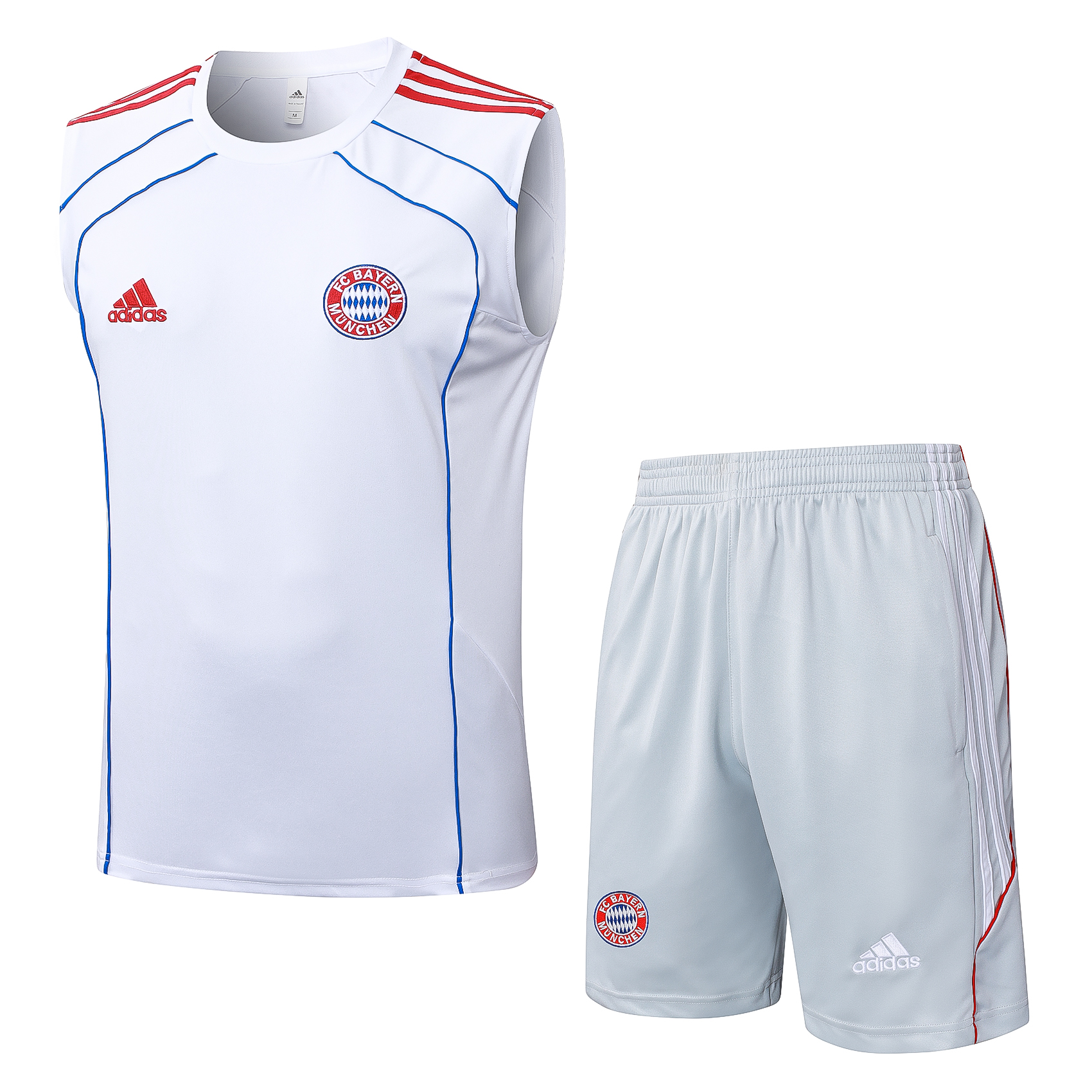 Bayern Munich Sleeveless Training Kit White 2025/26 - sinoshirt