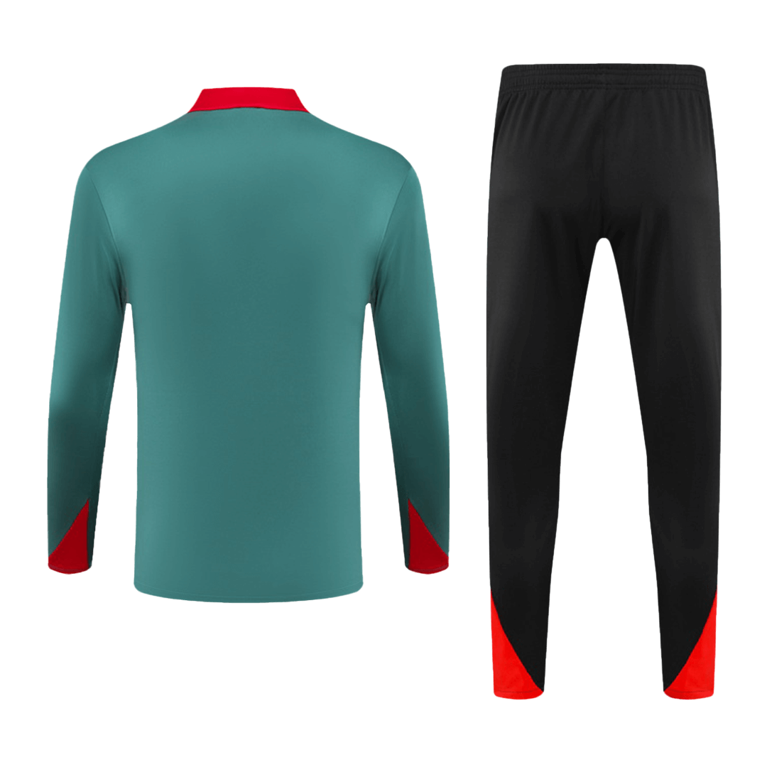 Kids Liverpool Zipper Sweat Kit(Top+Pants) 2024/25 - sinoshirt