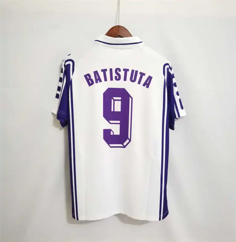 Fiorentina Retro Soccer Jersey Away Custom Shirt 1999/00 - sinoshirt