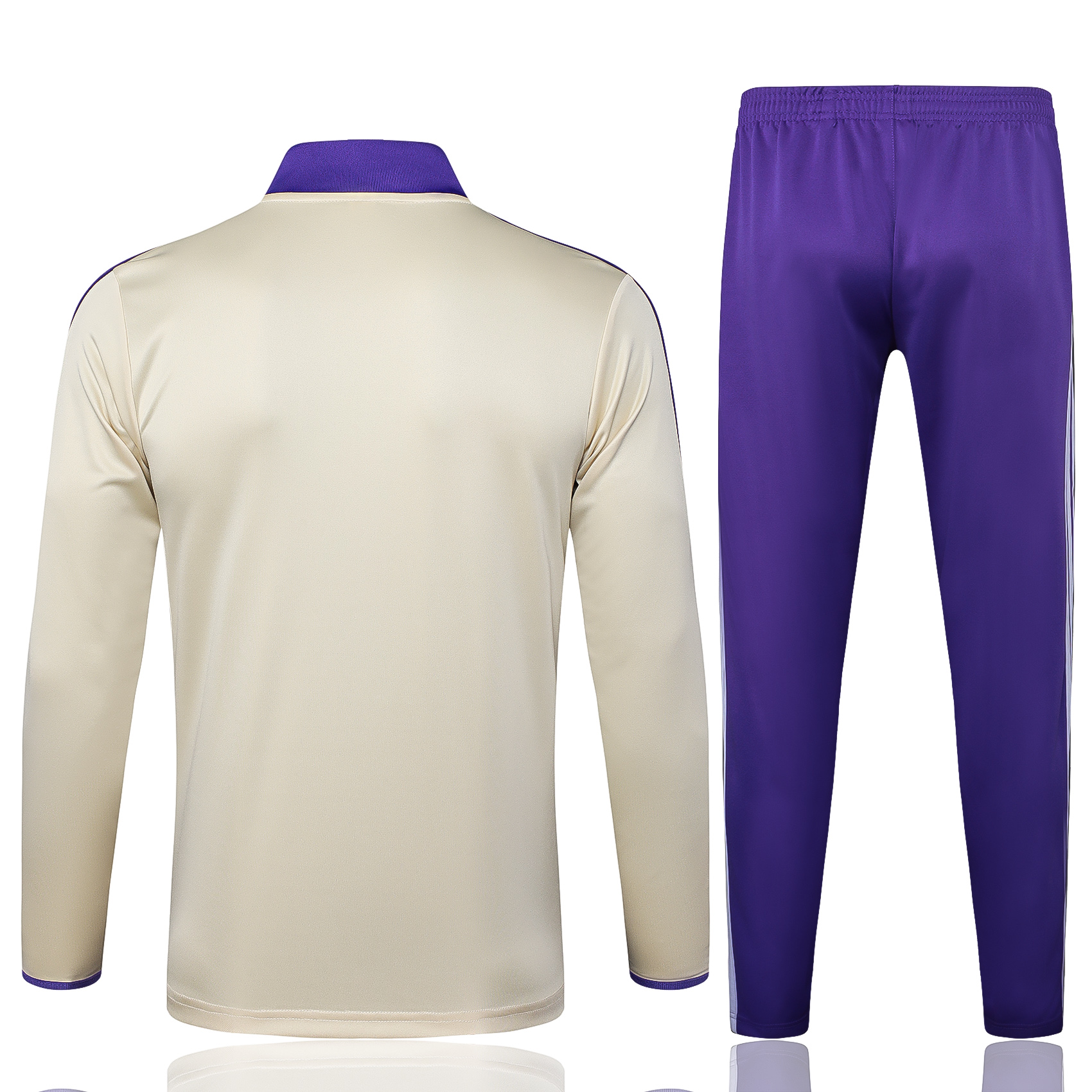Real Madrid Training Kit (Sweatshirt+Pants) Apricot 2025/26 - sinoshirt