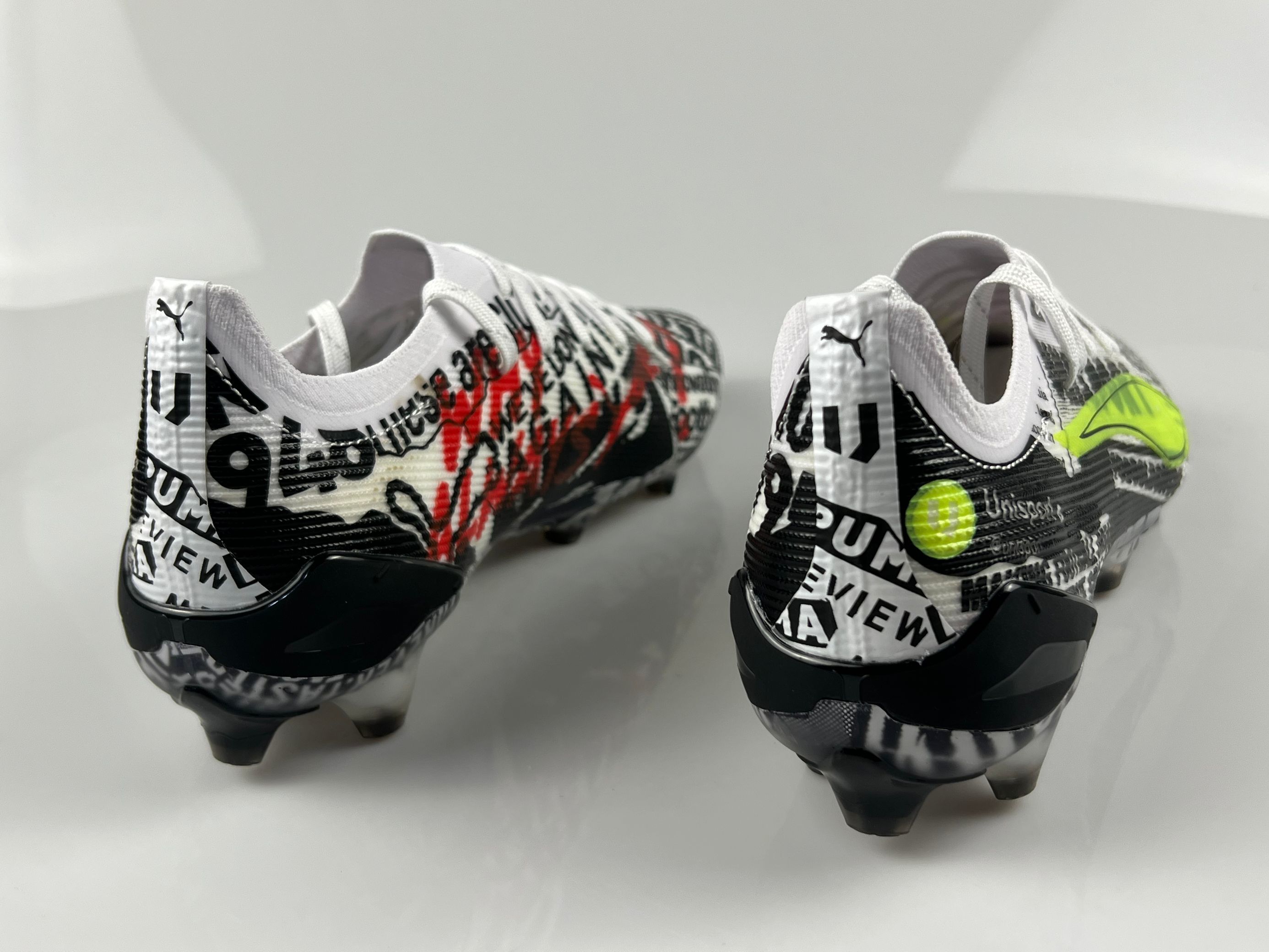 P X Unisport Ultra 5 Carbon FG Why Always Unisport - P WhiteP BlackP Red LIMITED EDITION - sinoshirt
