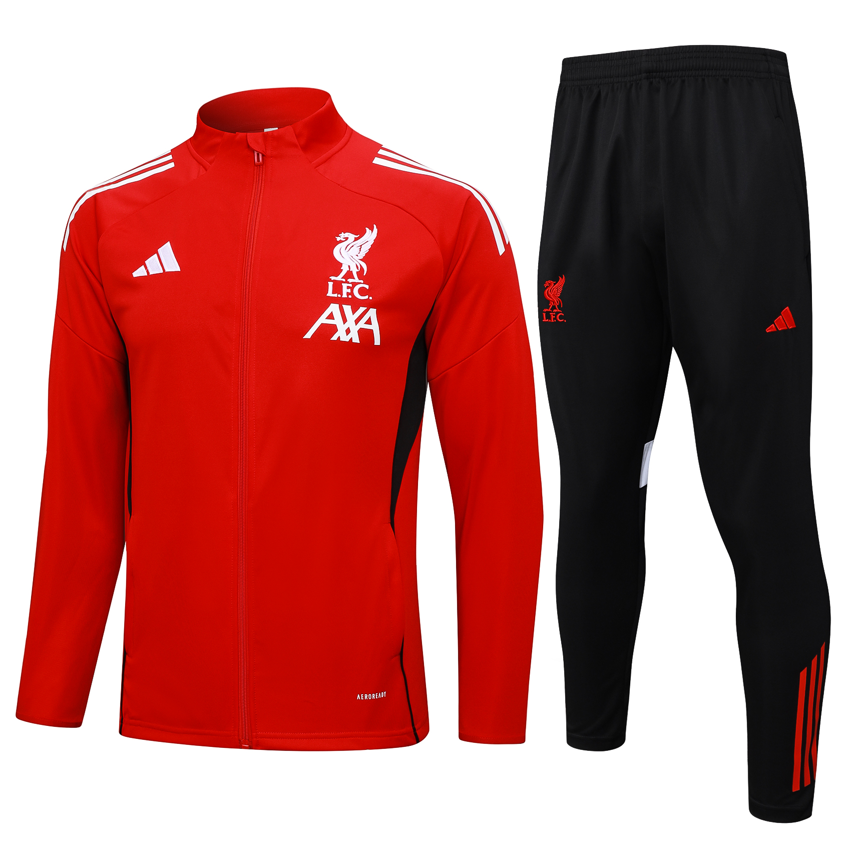 Liverpool Training Kit (Jacket+Pants) Red 2025/26 - sinoshirt