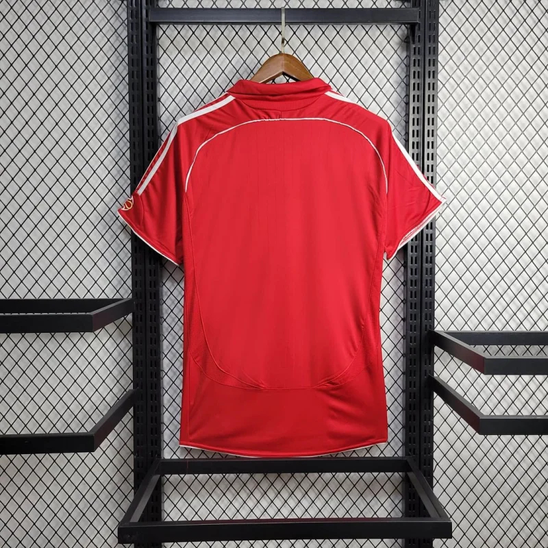 Liverpool Retro Football Jersey Home Custom Shirt 2006/07 - sinoshirt