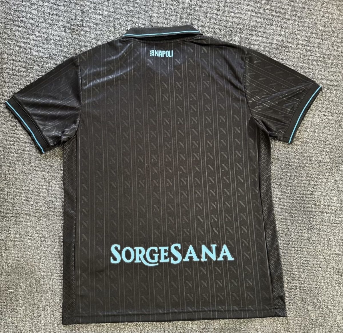 Napoli Soccer Jersey Third Away Custom Shirt 2025-26 - sinoshirt