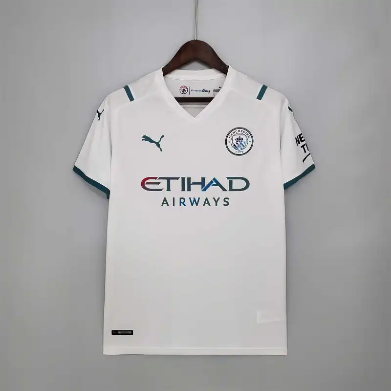 Manchester City Retro Away Football Jersey Shirt 2021/22 - sinoshirt