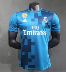 Real Madrid Authentic Retro Jersey Third Away Soccer Shirt 2017/18 - sinoshirt