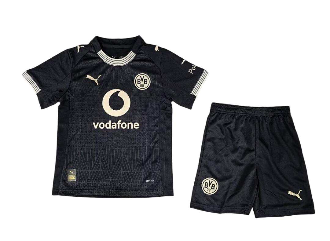 Borussia Dortmund Centenary Special Edition Kids Kit Jersey+Shorts 2026/27 - sinoshirt