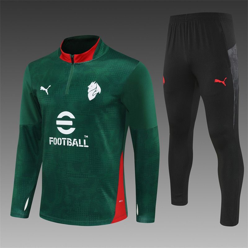 AC Milan Training Kit (Sweatshirt+Pants) Blue 2025/26 - sinoshirt