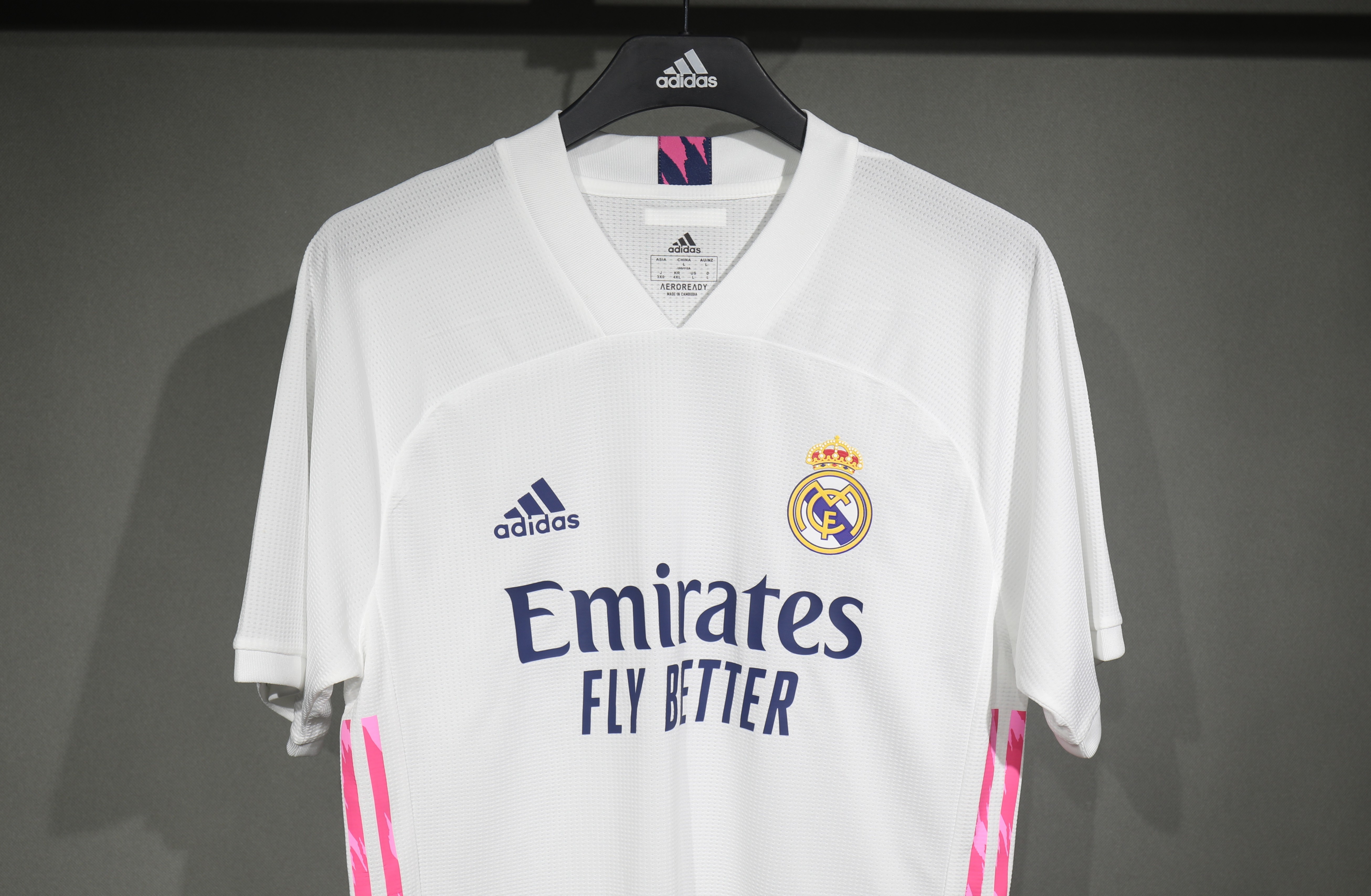 Real Madrid Authentic Retro Jersey Home Soccer Shirt 2020/21 - sinoshirt