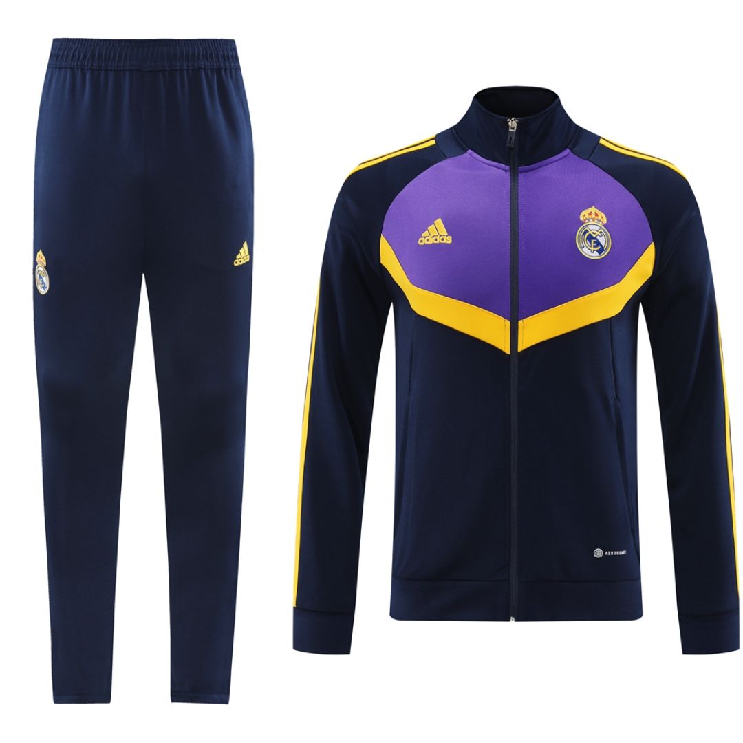 Real Madrid Training Kit (Jacket+Pants) Navy 2024/25 - sinoshirt