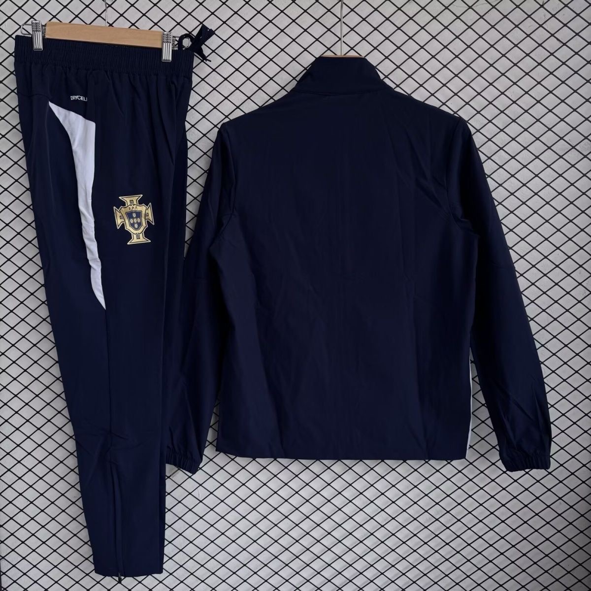 Portugal Windbreaker With Pants Blue 2026 World Cup - sinoshirt
