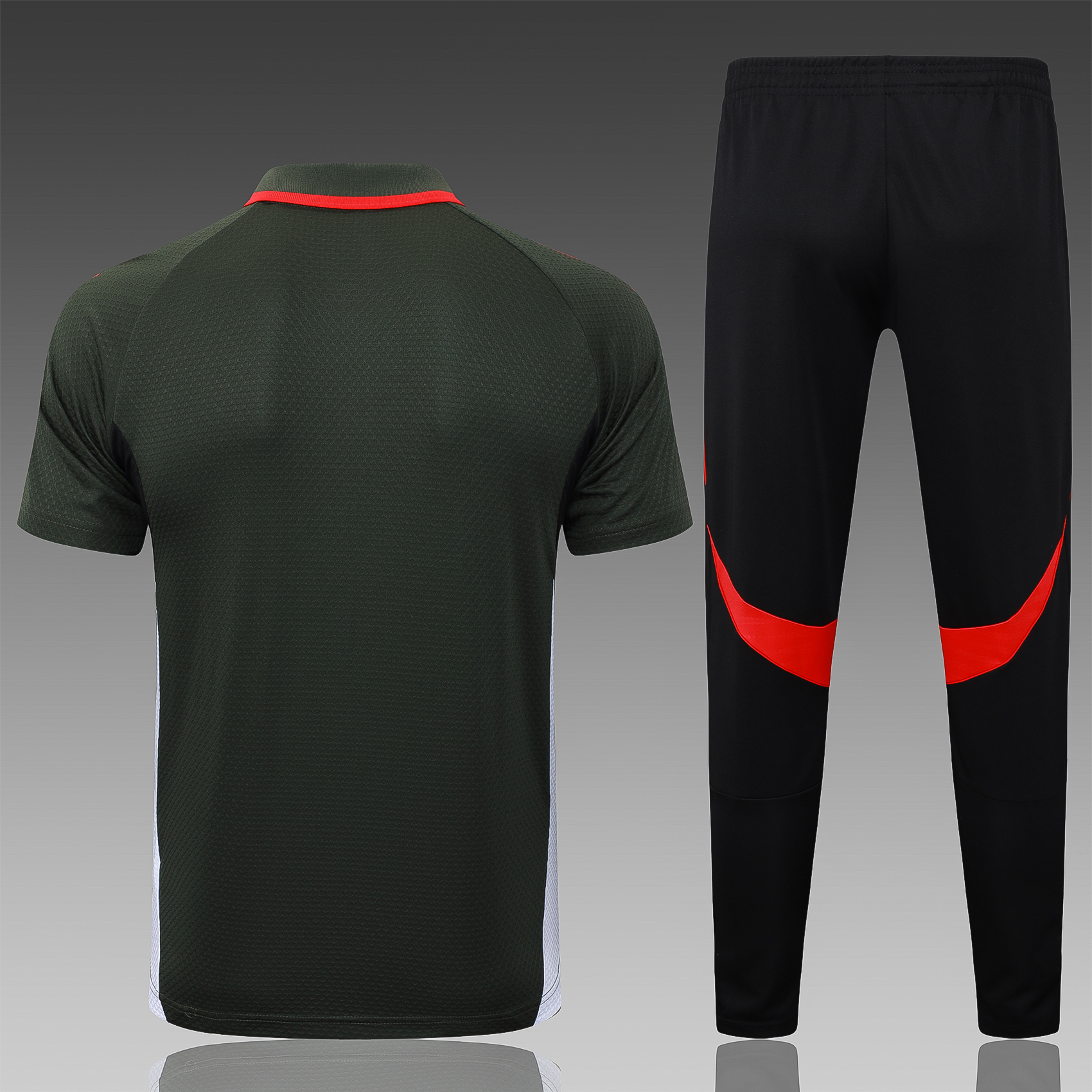 Bayern Munich Training Kit (Polo+Pants) Deep Green 2025/26 - sinoshirt