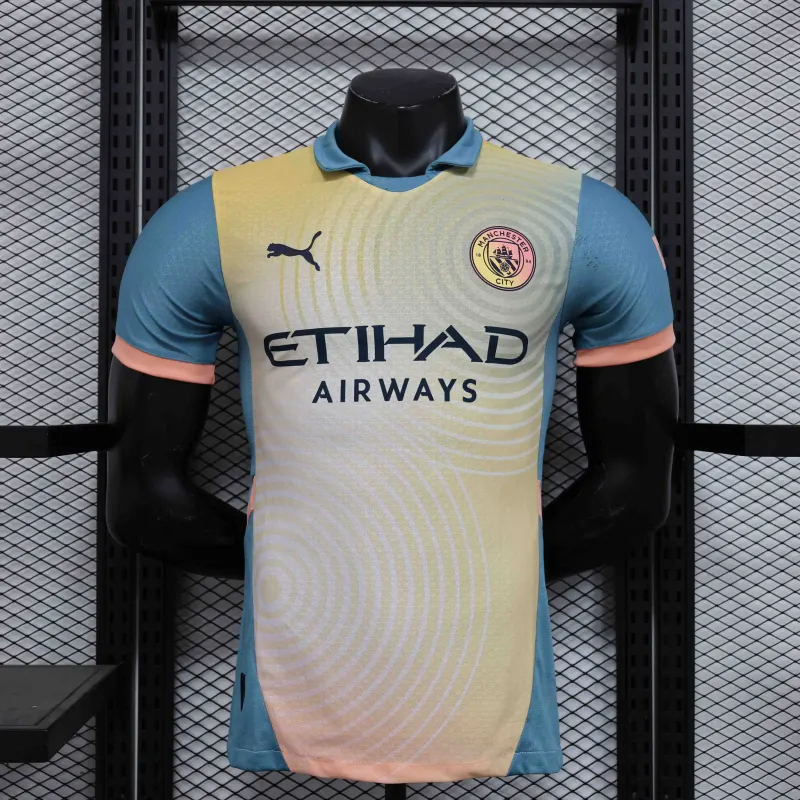 Manchester City Authentic Fourth Away Football Jersey Shirt 2024/25 - sinoshirt