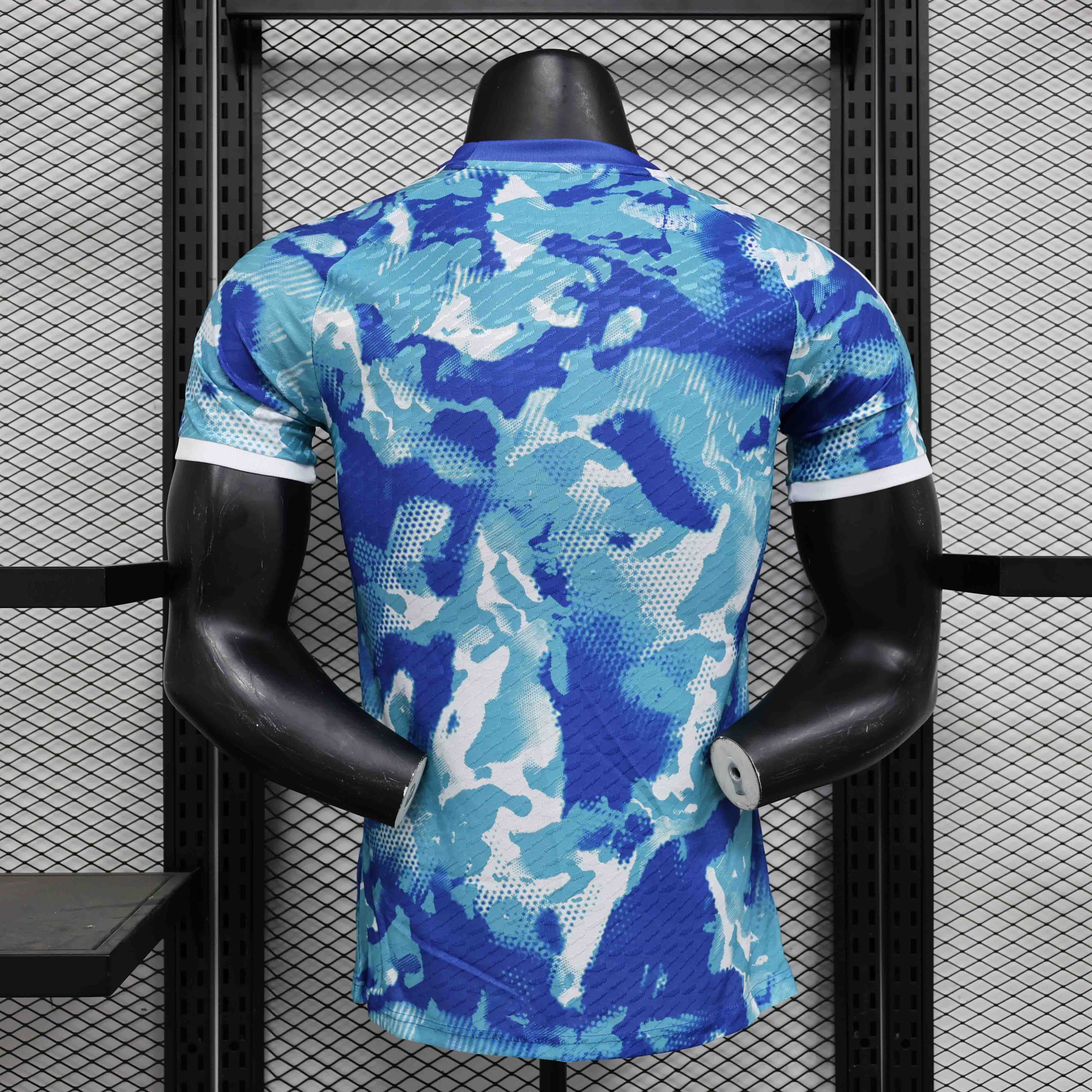 Real Madrid Authentic Soccer Jersey Ocean Special Edition Shirt 2024/25 - sinoshirt