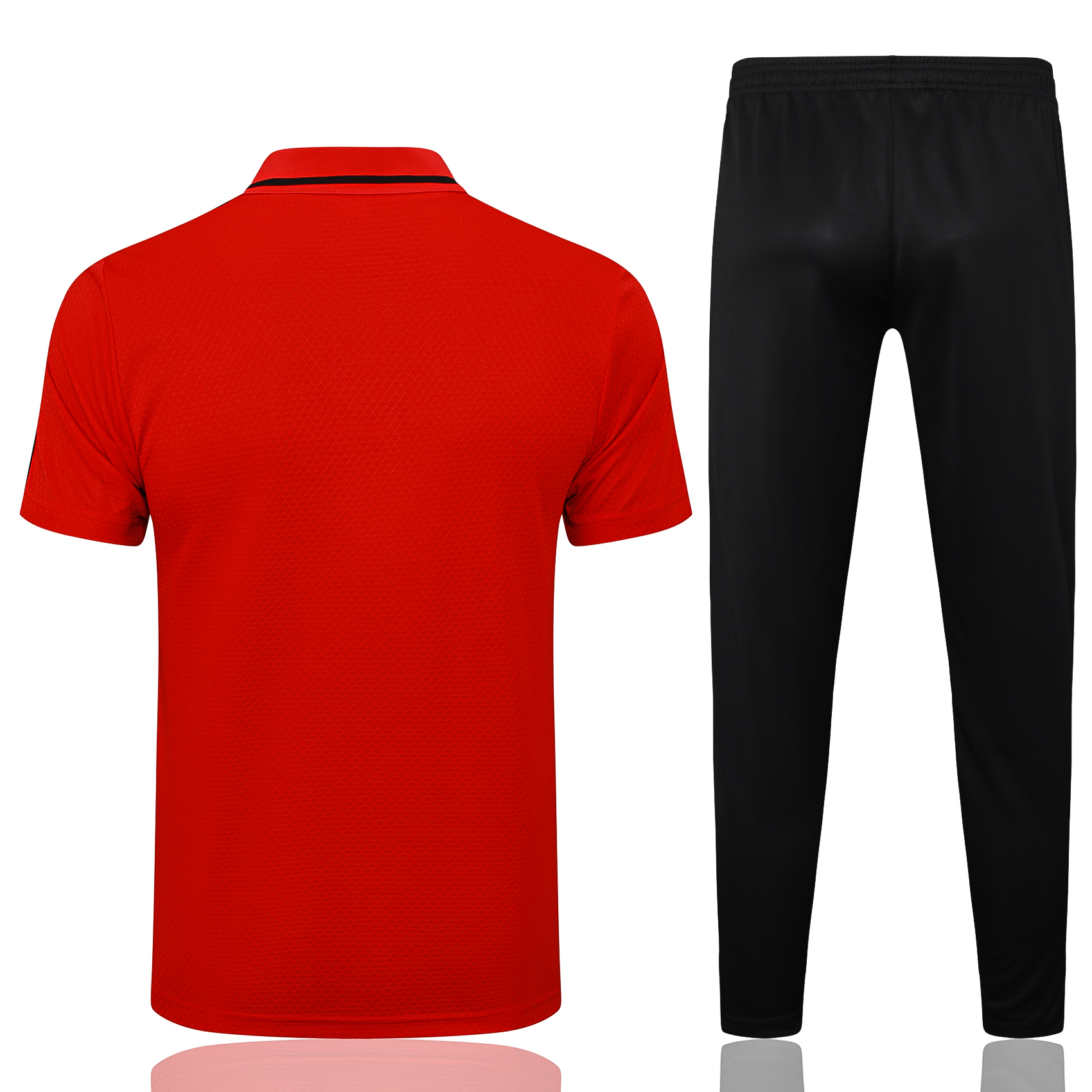 Manchester United Training Kit (Polo+Pants) Red 2025/26 - sinoshirt
