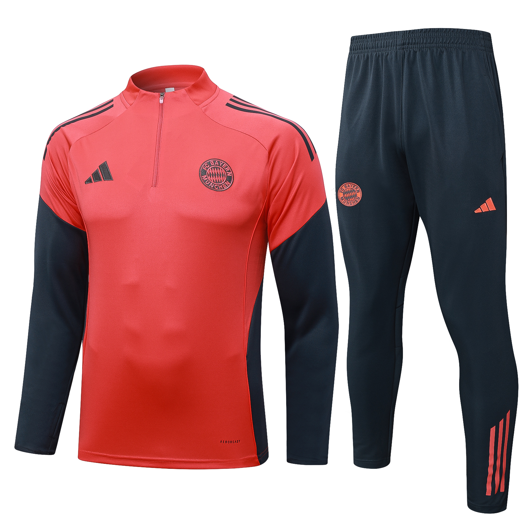 Bayern Munich Training Kit (Sweatshirt+Pants) Orange 2025/26 - sinoshirt