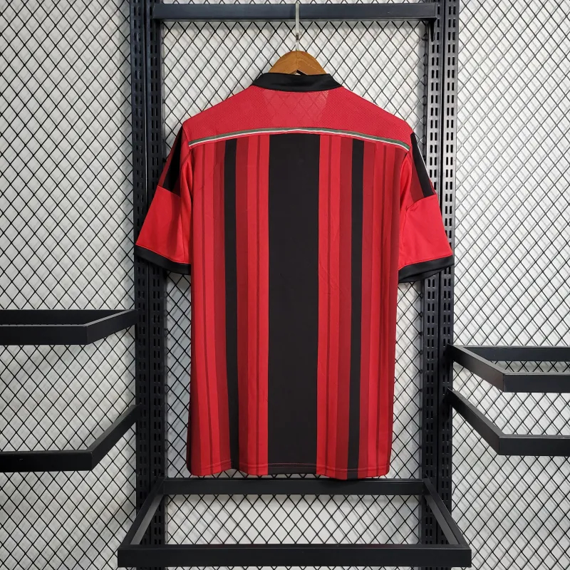 AC Milan Retro Soccer Jersey Home Custom Shirt 2014/15 - sinoshirt