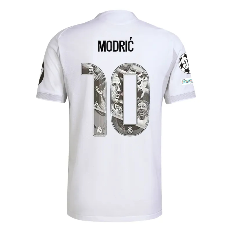 Modric Real Madrid Authentic Soccer Jersey Home Special Edition Shirt 2025/26 - sinoshirt