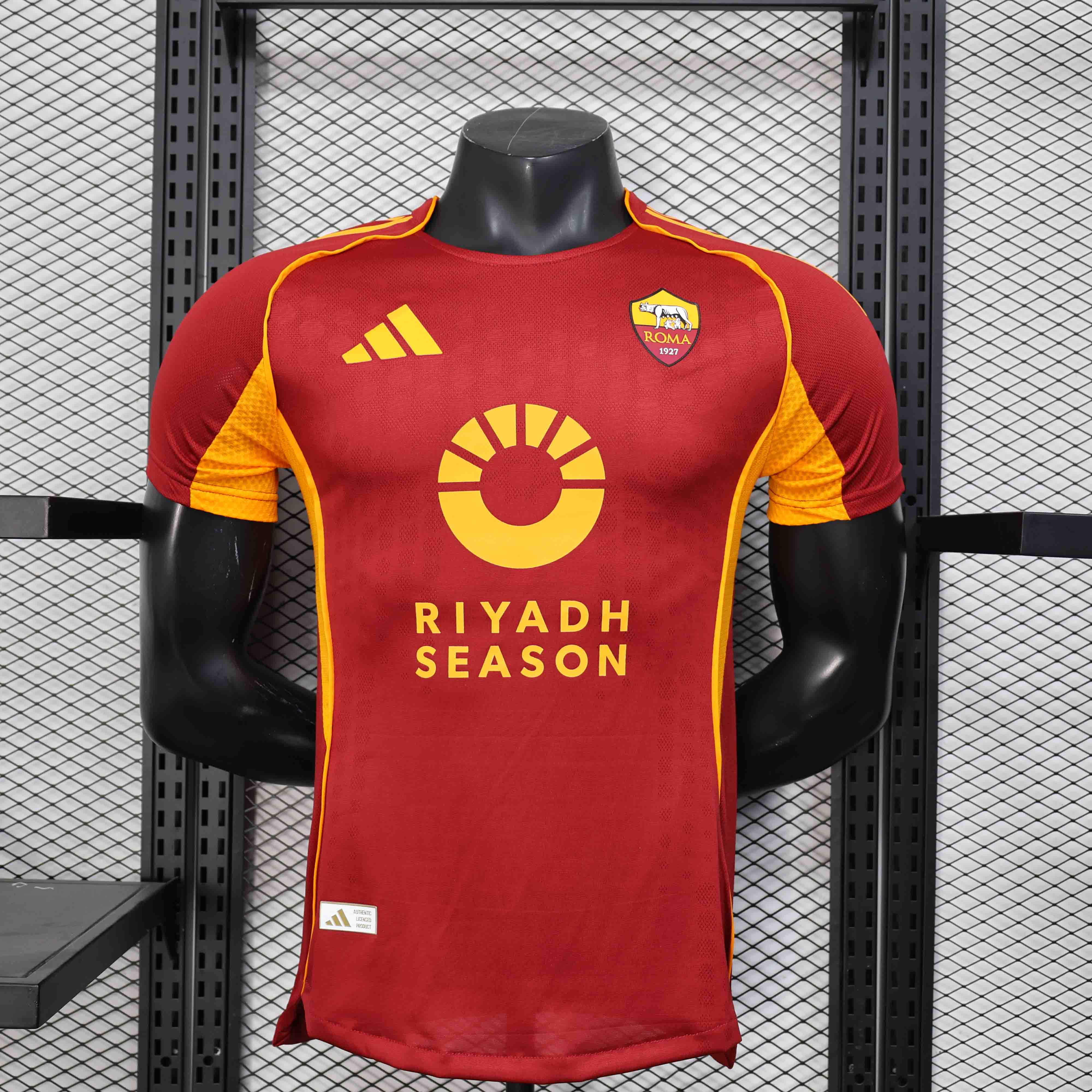 Roma Authentic Soccer Jersey Red Special Edition Shirt 2025/26 - sinoshirt