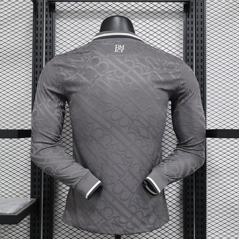 Real Madrid Authentic Soccer Jersey Third Away Shirt Long Sleeve 2024/25 - sinoshirt