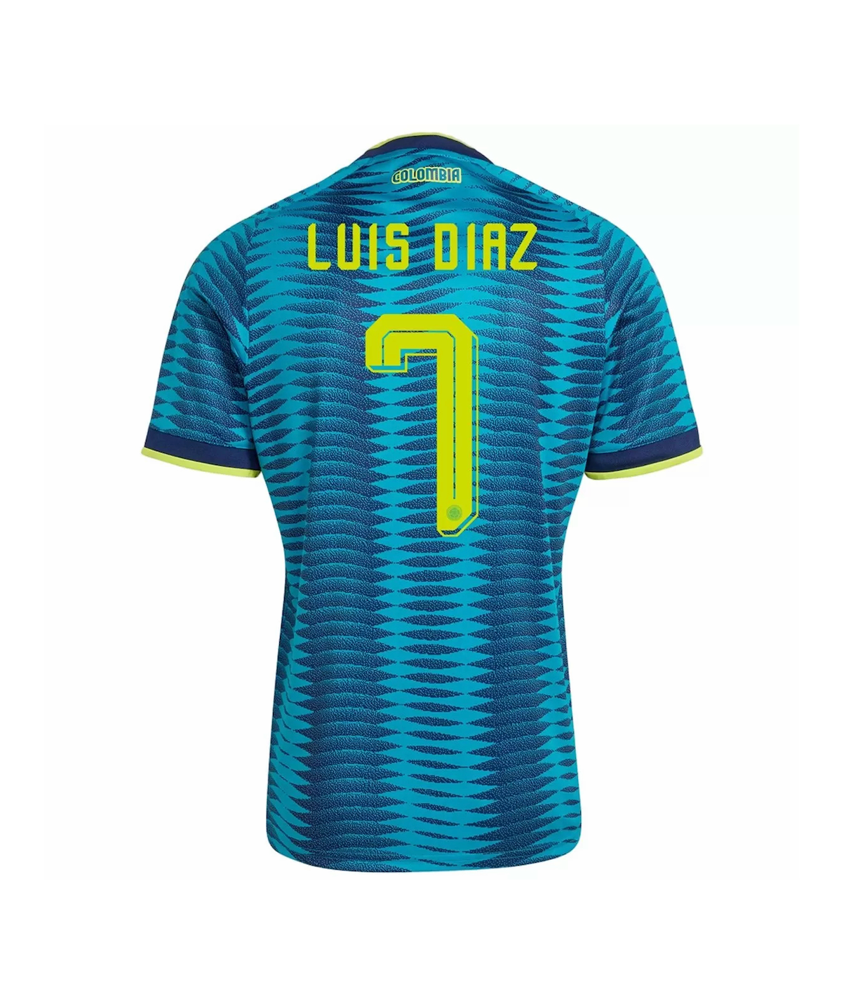 LUIS D��AZ #7 Colombia Soccer Jersey Away Custom Shirt World Cup 2026 - sinoshirt